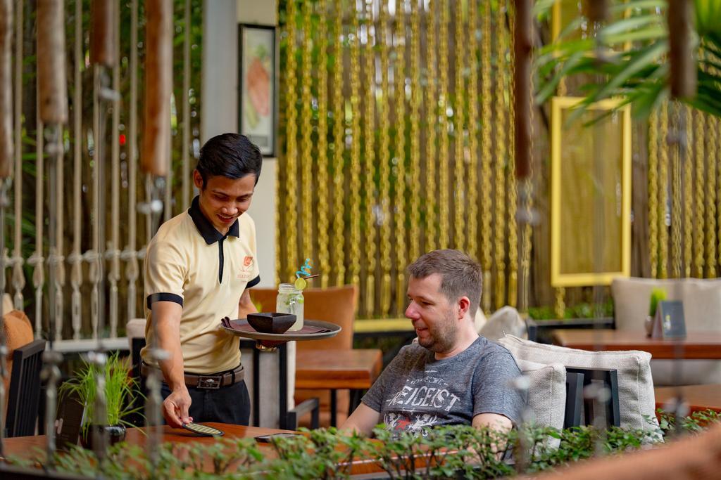 Silk D'Angkor Boutique Hotel Siem Reap Exterior foto