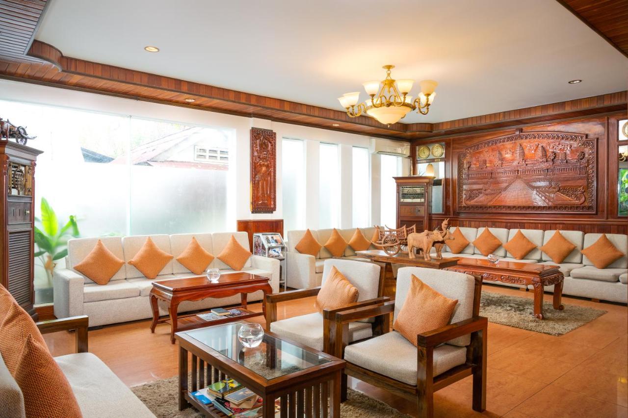 Silk D'Angkor Boutique Hotel Siem Reap Exterior foto