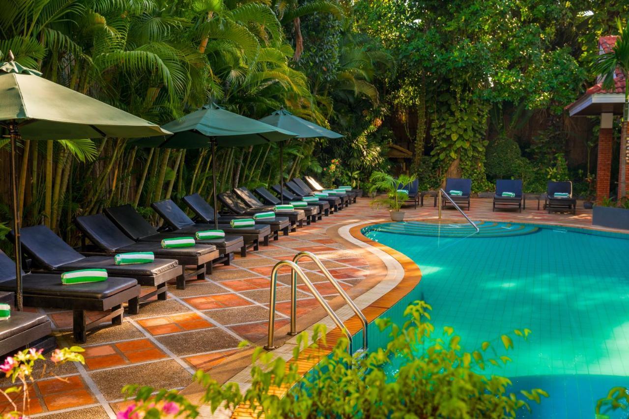 Silk D'Angkor Boutique Hotel Siem Reap Exterior foto