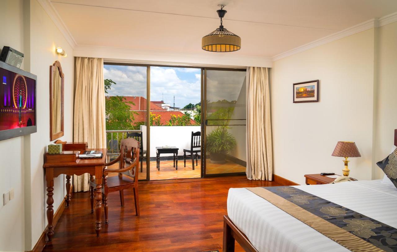 Silk D'Angkor Boutique Hotel Siem Reap Exterior foto
