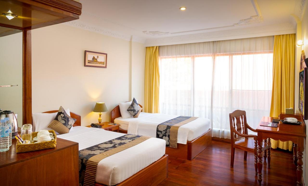 Silk D'Angkor Boutique Hotel Siem Reap Exterior foto