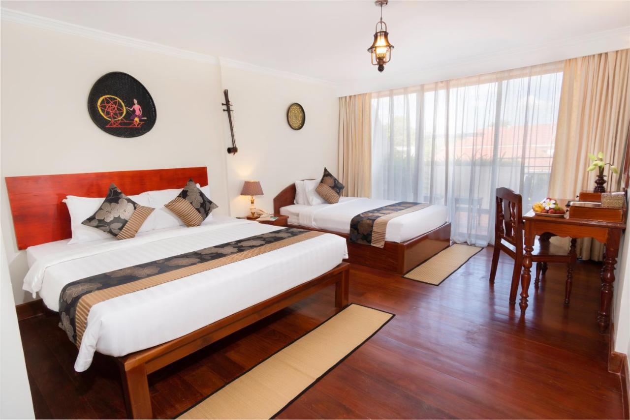 Silk D'Angkor Boutique Hotel Siem Reap Exterior foto